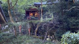 Three treasure bells. in 2021-10-15 Fri. at Otagi nenbutsuji (1200 Rakan), Kyoto, Japan. photo by Tac’Hit Kinoshita